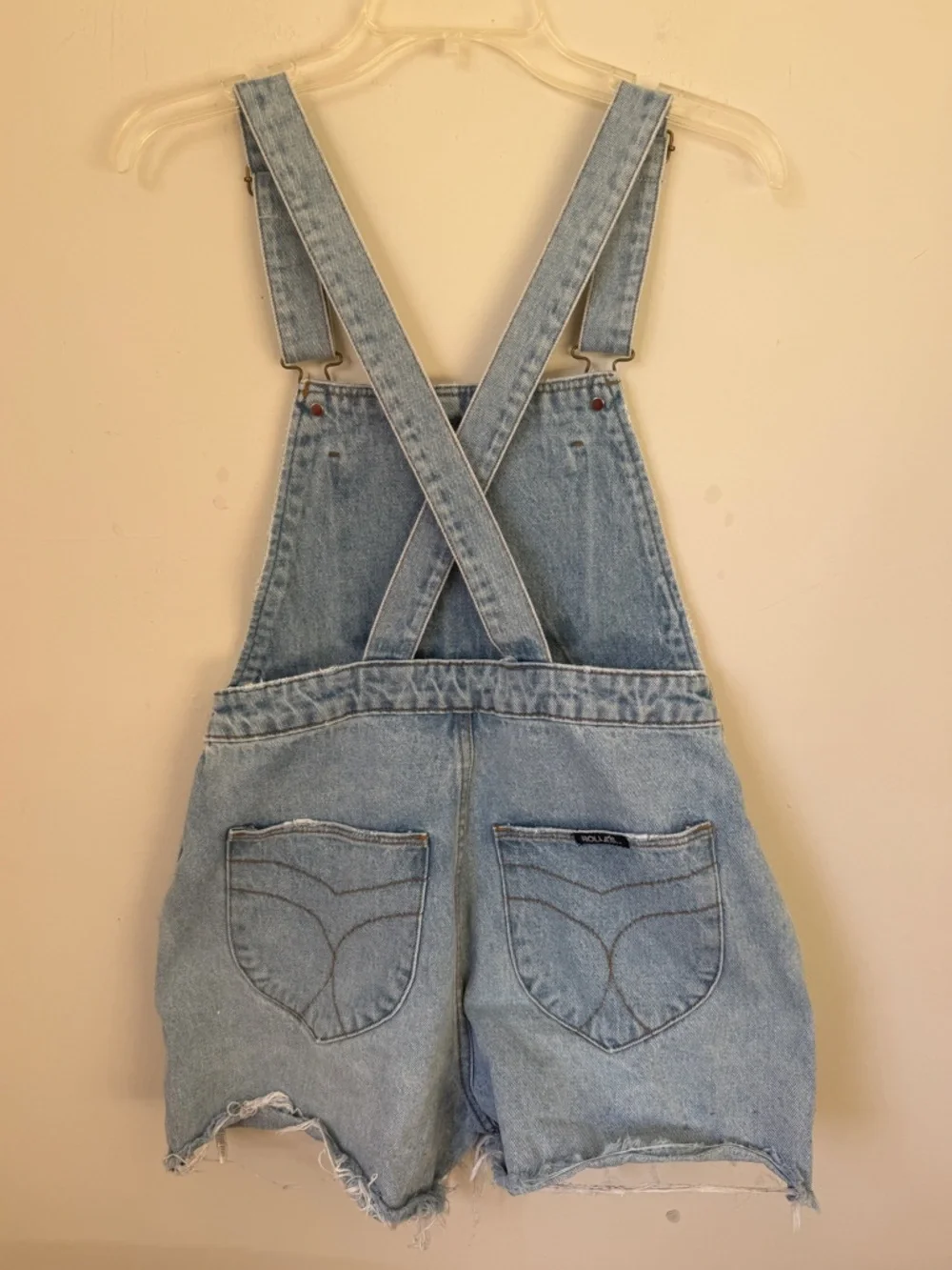 Rolla’s Denim Overall Shorts- Size 26